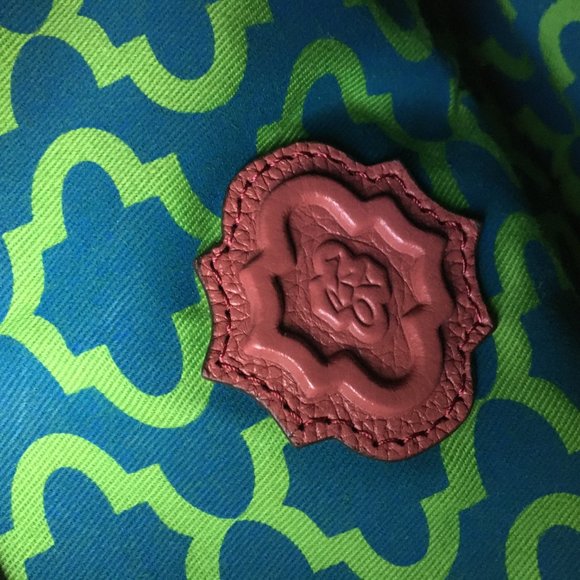 Oryany "Sarah" Pebble Leather Satchel with Braiding Detail, Marsala (Warm Rose) - Picture 11 of 15